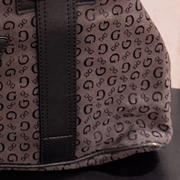G by Guess Black Patterned Shoulder Bag - Picture 8 of 9